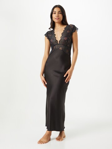 LingaDore Negligee in Black: front