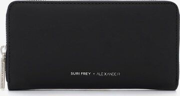 Porte-monnaies 'SURI FREY X ALEXANDER' Suri Frey en noir : devant