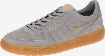 Gola Schnürschuh 'Gola Hawk Suede Schuhe Sneakers grau cement Damen CLB571' in Grau: Vorderseite