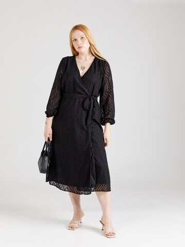 Abito 'Jolina' di ABOUT YOU Curvy in nero: frontale