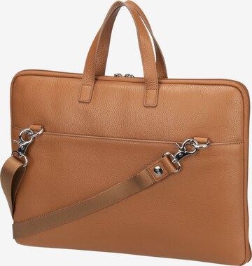 MANDARINA DUCK Laptop Bag 'Mellow' in Brown
