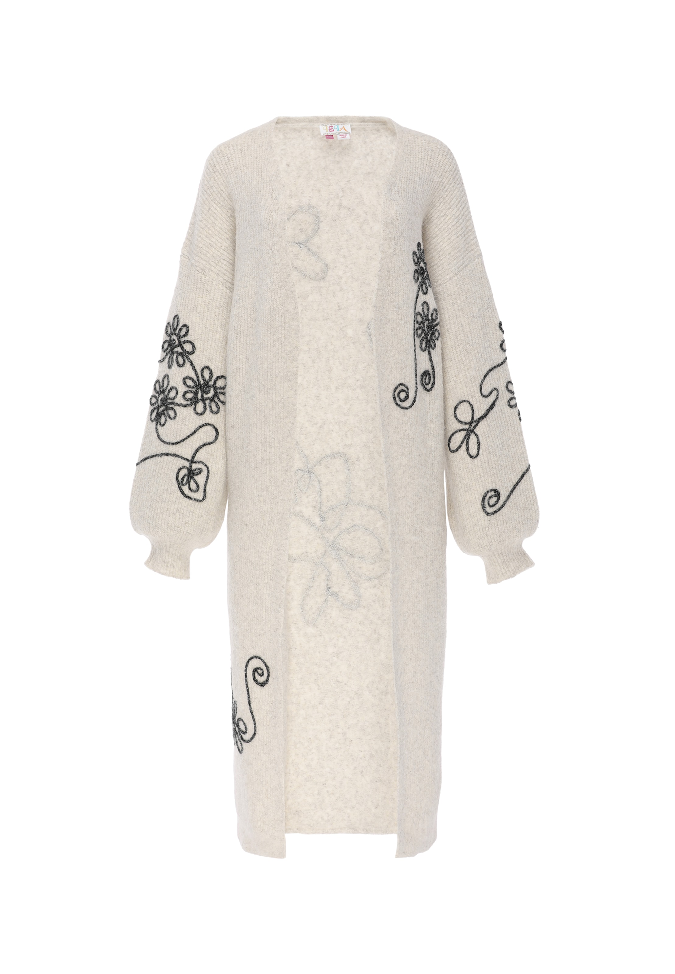 usha WHITE LABEL - Cárdigan en beige: frente
