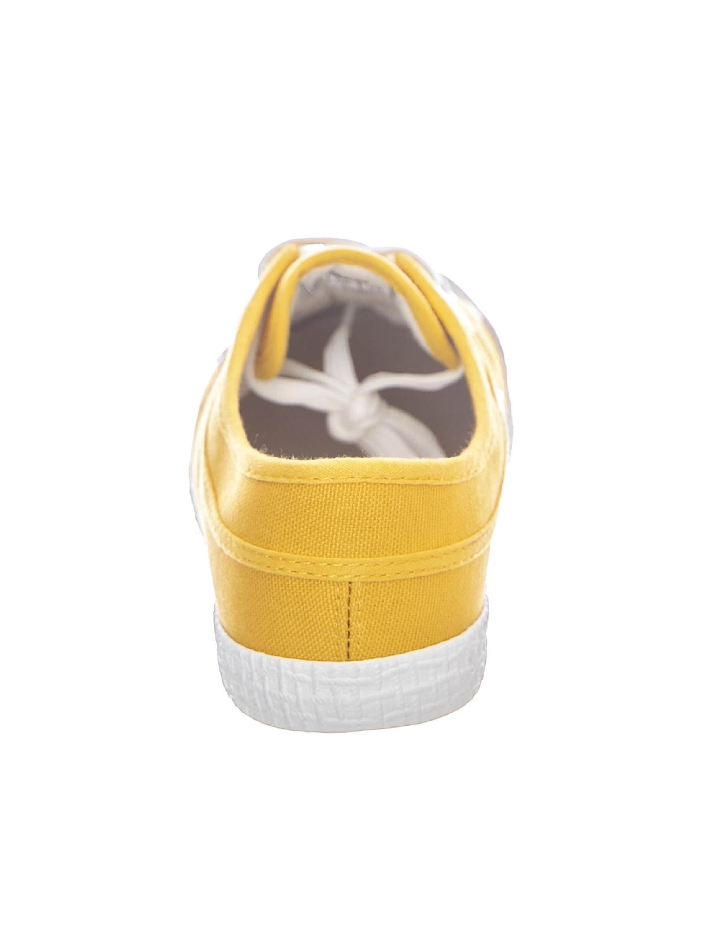 Sneaker bassa di KAWASAKI in giallo