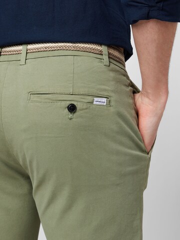 Slimfit Pantaloni eleganți 'Superflex' de la Lindbergh pe verde