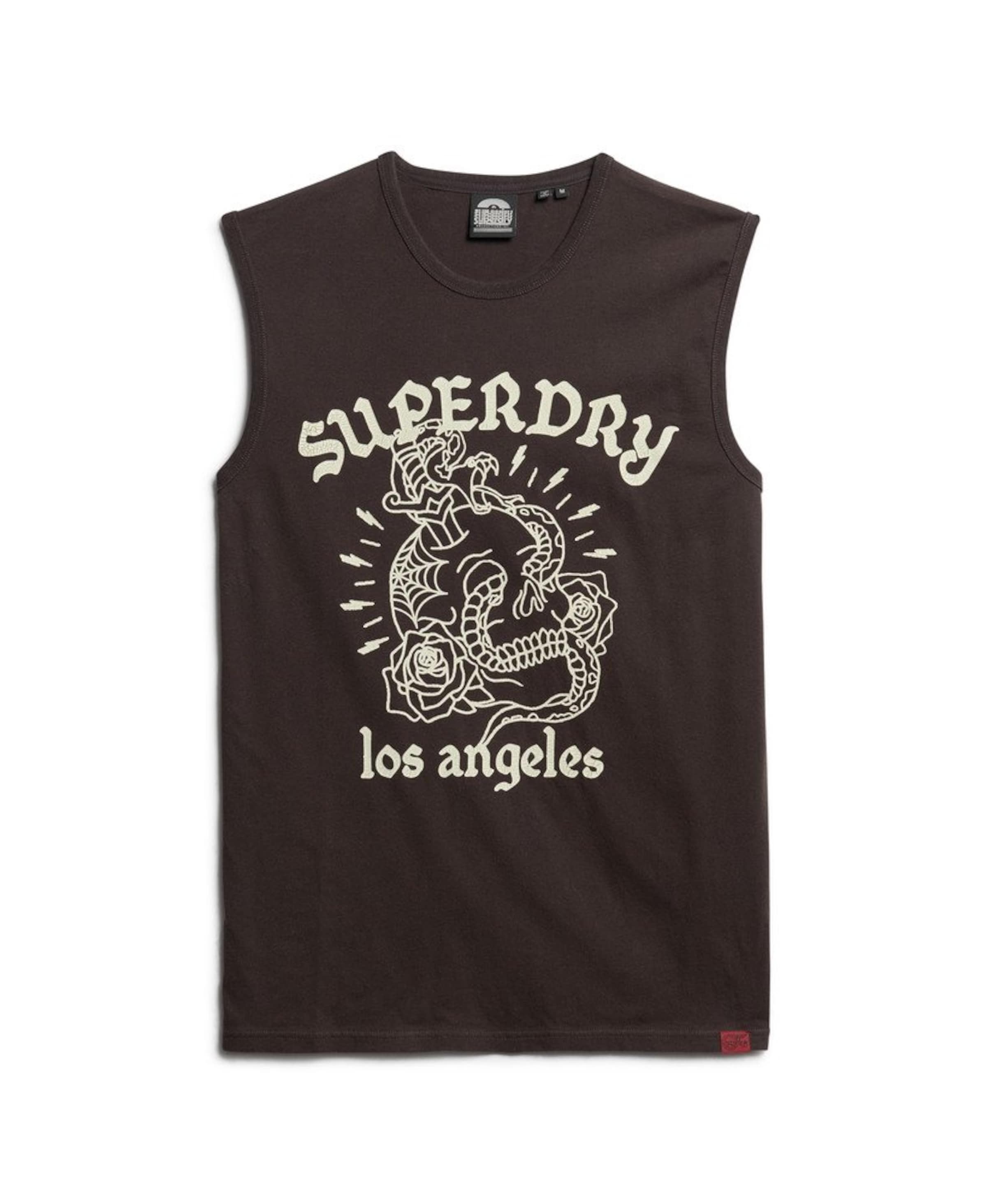 Superdry & Co Shirt in Bruin: voorkant