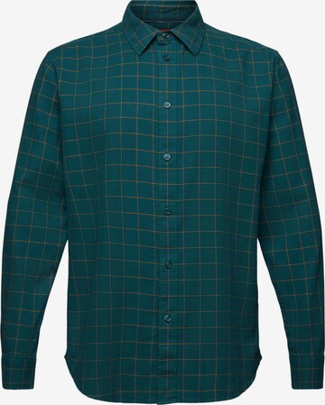 Coupe regular Chemise ESPRIT en vert : devant