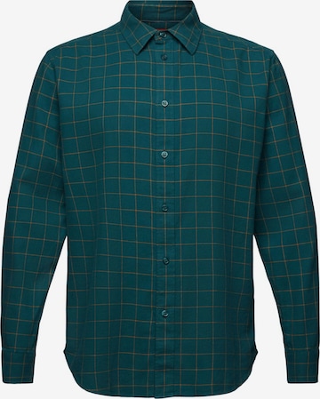 Coupe regular Chemise ESPRIT en vert : devant