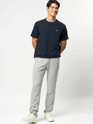 U.S. POLO ASSN. regular Lærredsbukser 'Milo' i grå