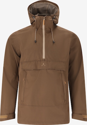 Whistler Outdoor jacket 'Dallon' in Brown: front