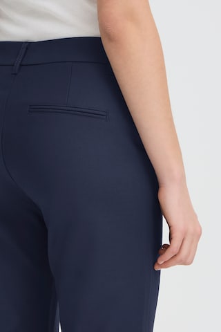 Regular Pantalon Pulz en bleu