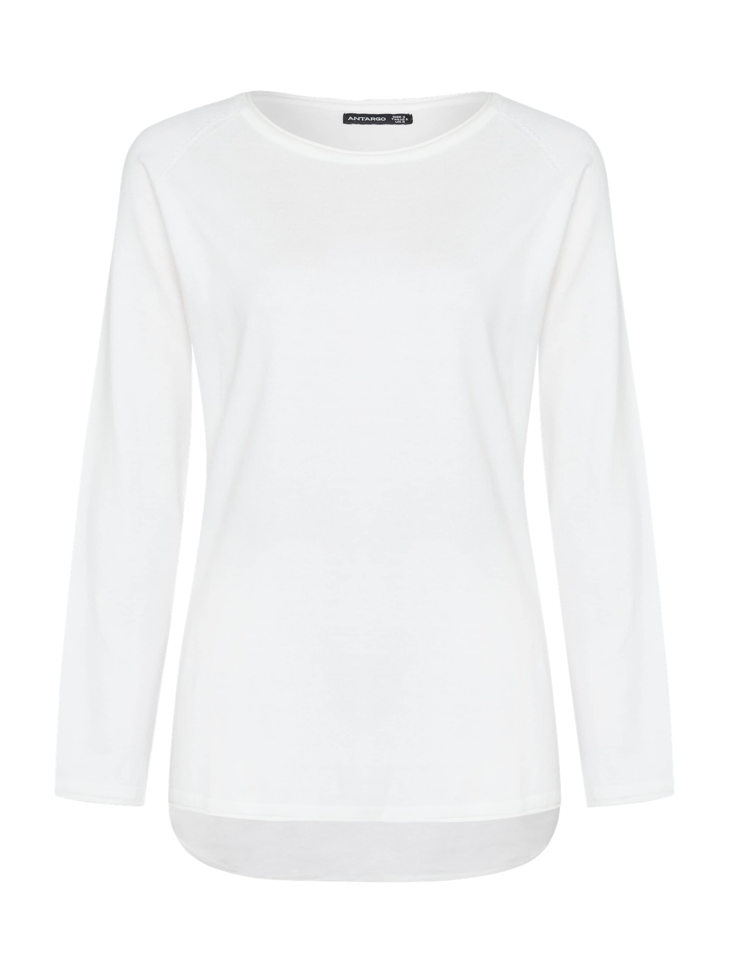 antargo Sweater in White: front