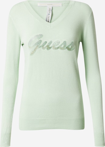 GUESS Pullover 'Pascale' in Grün: predná strana