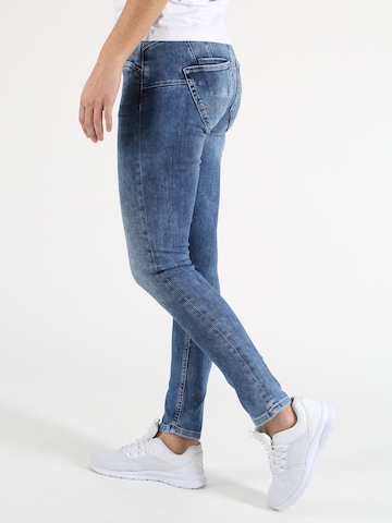 Miracle of Denim Skinny Jeans 'Ellen' in Blauw