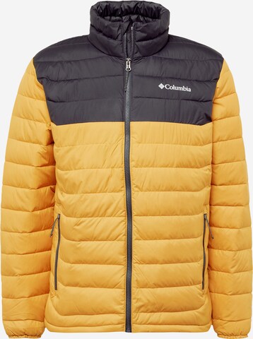 COLUMBIA Яке Outdoor 'Powder Lite' в жълто: отпред