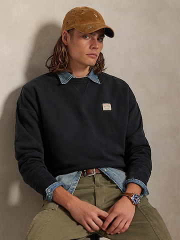 Felpa di Polo Ralph Lauren in nero: frontale