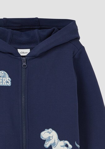s.Oliver Sweatvest in Blauw