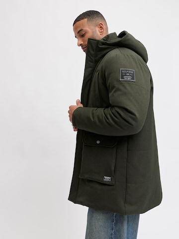 JACK & JONES Vinterparka 'JWHFINN' i grøn: forside