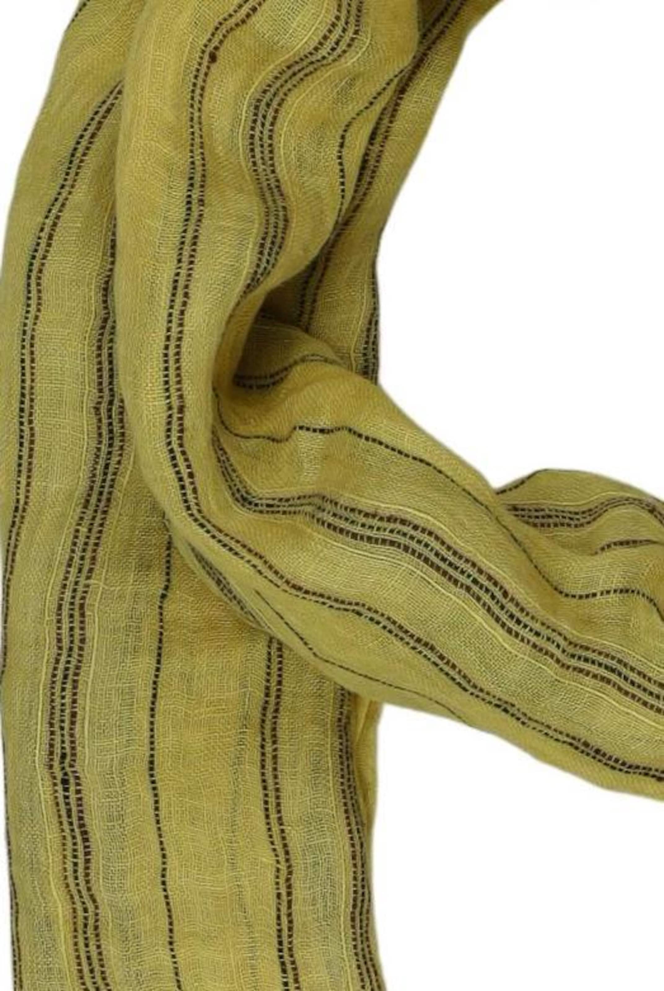 Gudrun Sjödén Schal oder Tuch One Size in Gelb