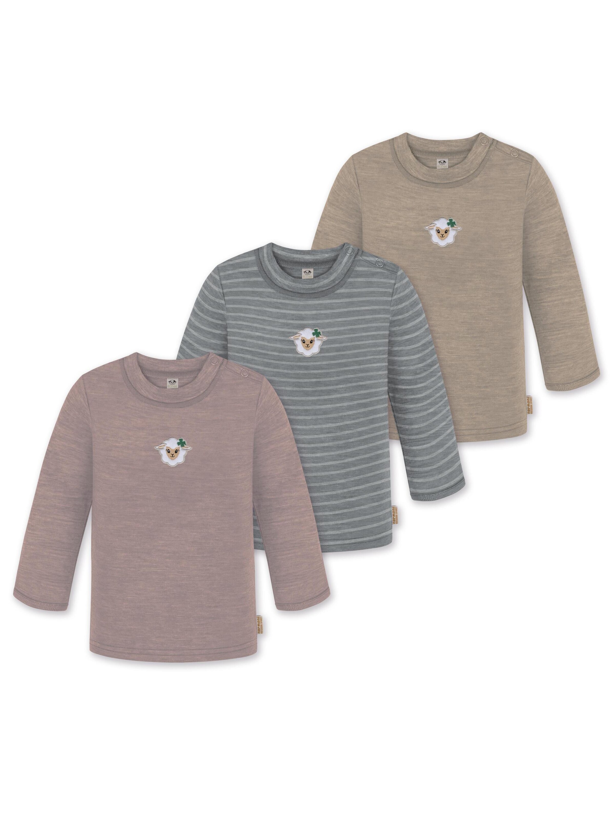 normani Shirt 'Taupo' in Beige: front