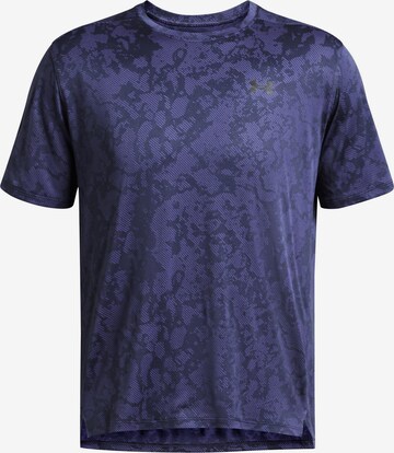 UNDER ARMOUR Performance Shirt 'Tech Vent Geode' in Blue: front