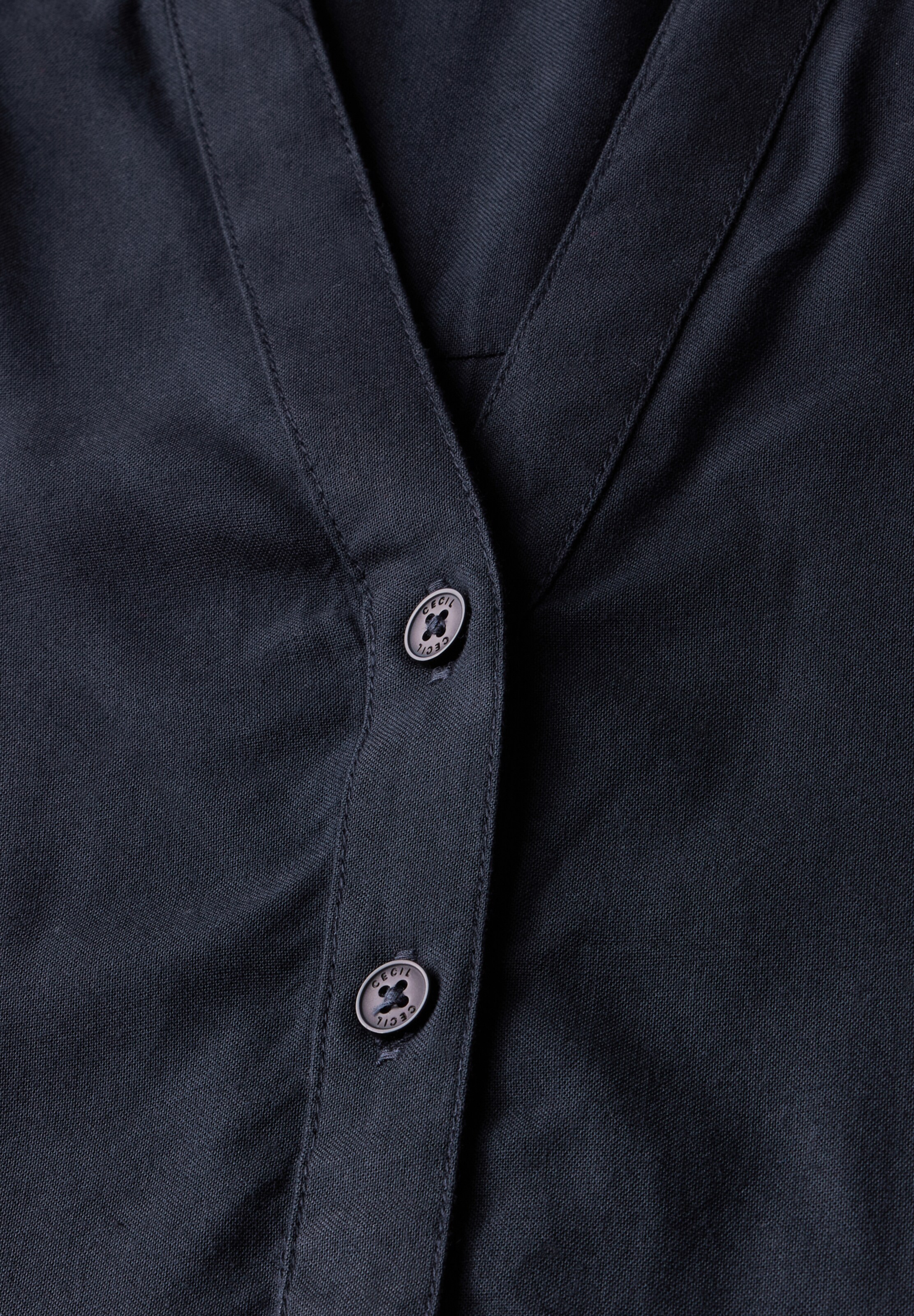 CECIL Bluse in Schwarz