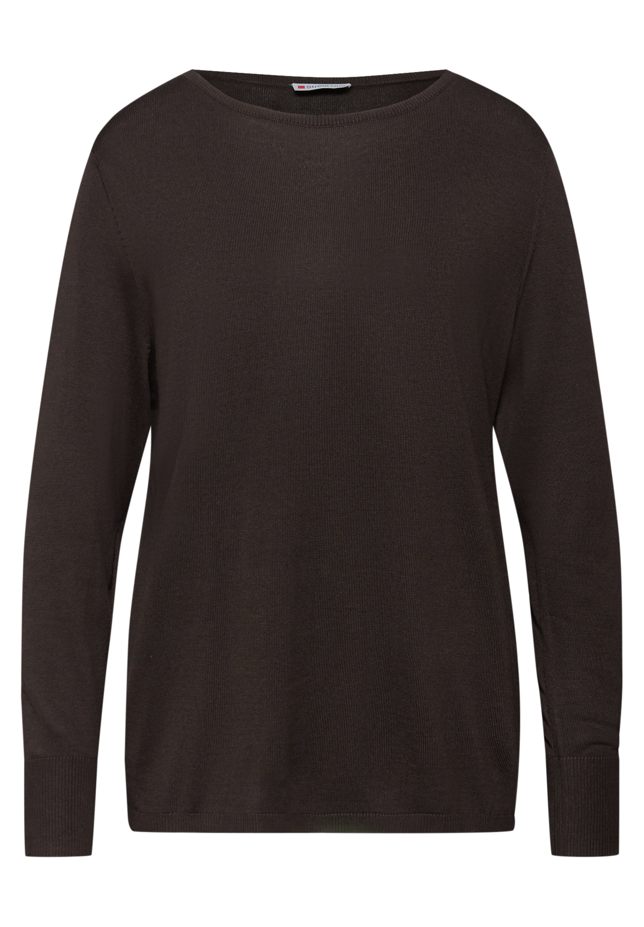 STREET ONE Sweater in Brown: front