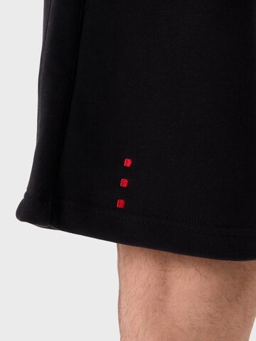 Ossy Homer Loose fit Workout Pants '450 GSM' in Black