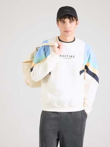 Kaotiko Mikina 'SEATTLE' - Béžová: predná strana