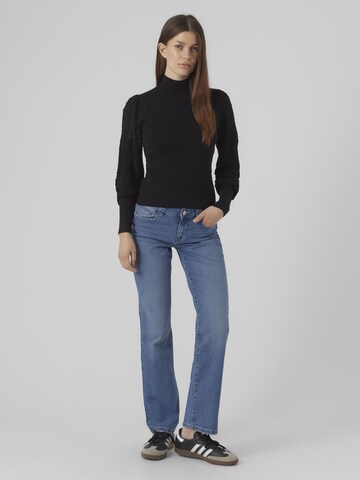 VERO MODA Pullover 'FELIPA' in Schwarz