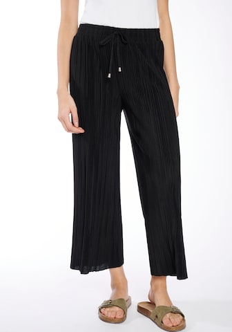 Hailys Loose fit Pants in Black: front