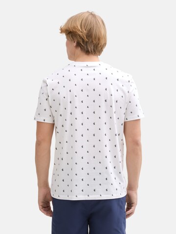 TOM TAILOR DENIM T-Shirt in Weiß