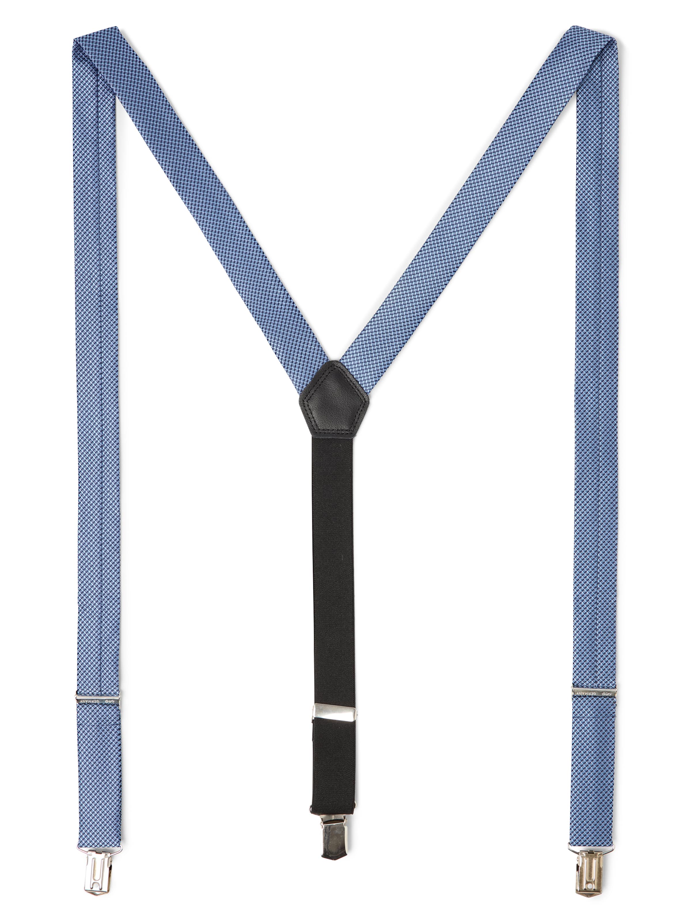 OLYMP Suspenders in Blue: front