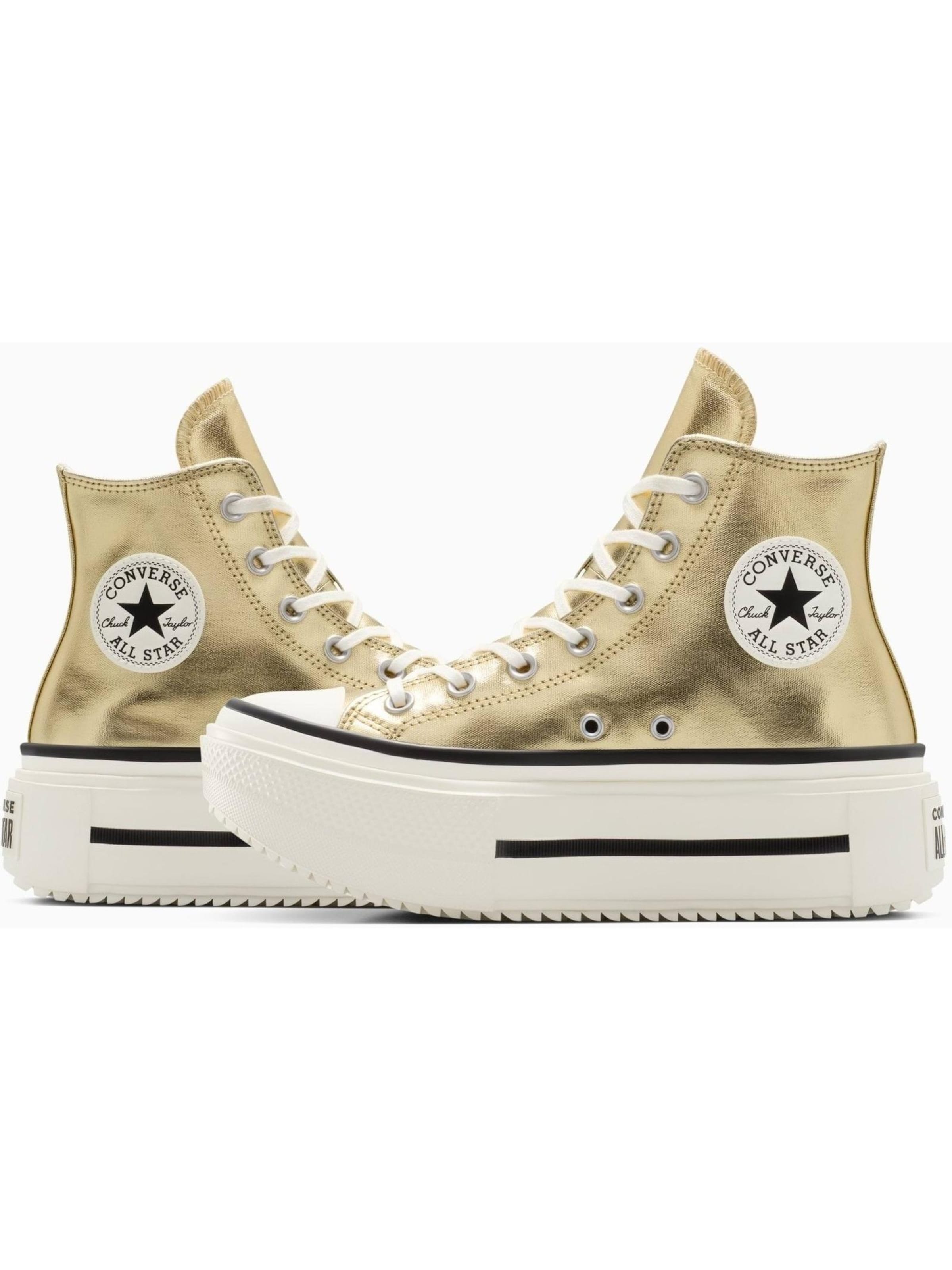Scarpa sportiva 'Converse Chuck Taylor All Star Lift Double Stack' di CONVERSE in giallo