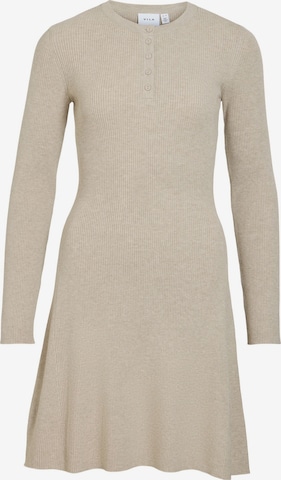 VILA - Vestido de punto 'VIKERRY' en beige: frente
