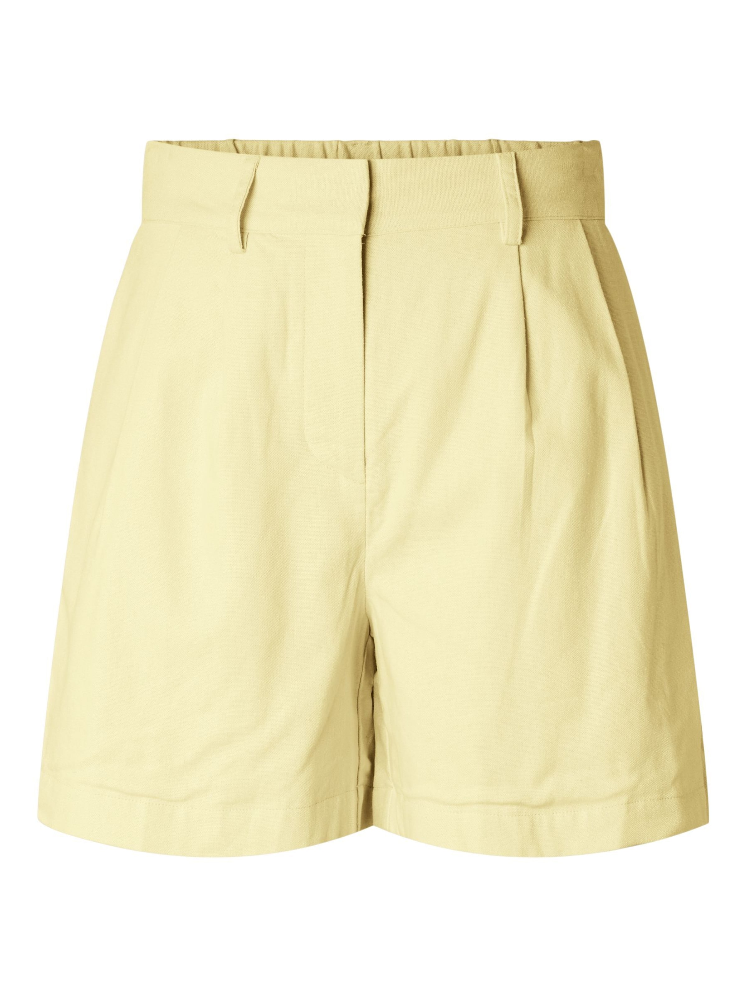 YAS - Pantalón en amarillo: frente