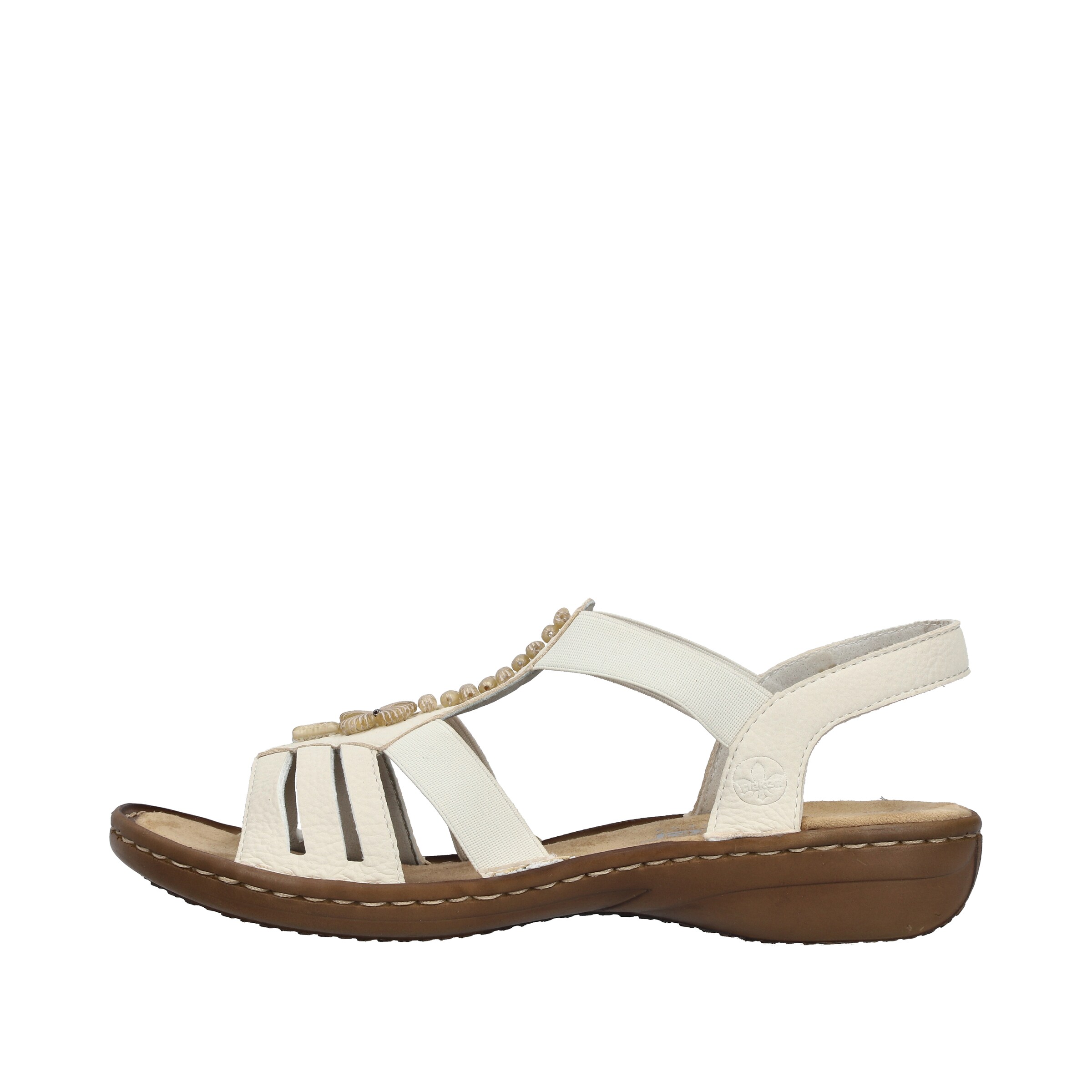 Rieker Strap Sandals in White