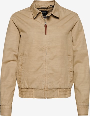 Superdry Tussenjas in Beige: voorkant