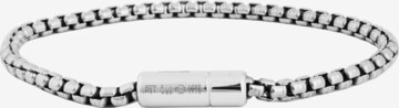Tateossian London Armband 'Sleek Pop' in Zilver: voorkant