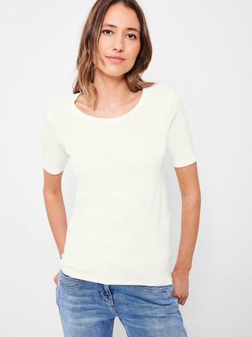 CECIL T-shirt 'Lena' i vit: framsida