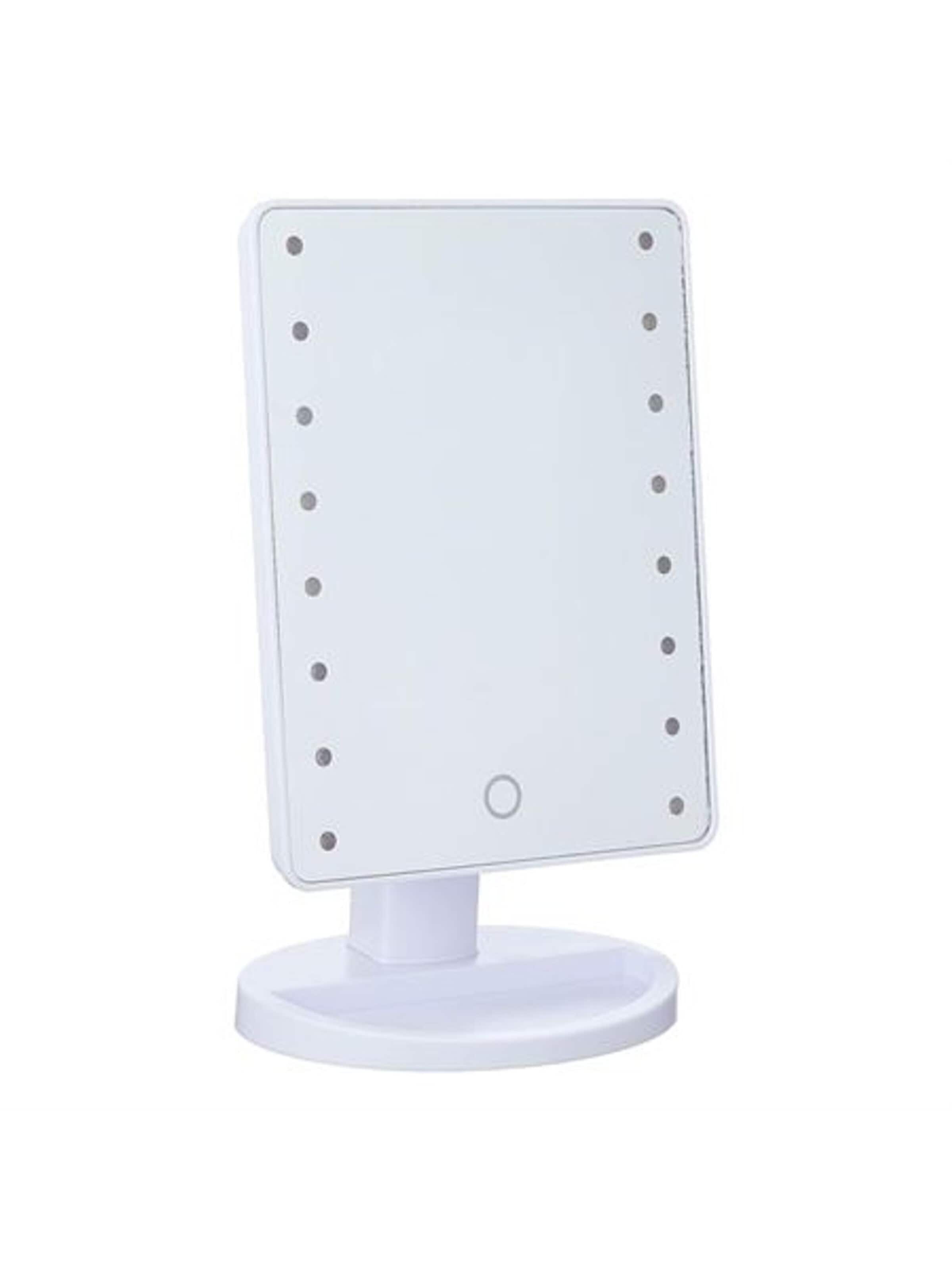 UNIQ Beauty Šperkovnice 'UNIQ STAR Hollywood Classic 16 LED Mirror - White' – bílá