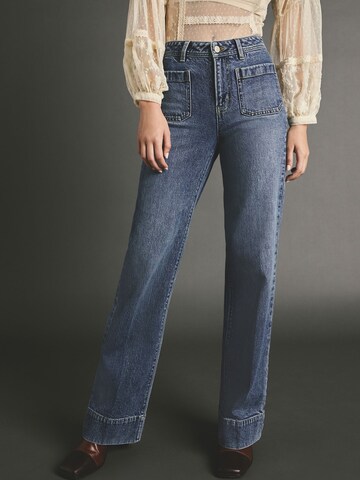 Wide leg Jeans di Next in blu