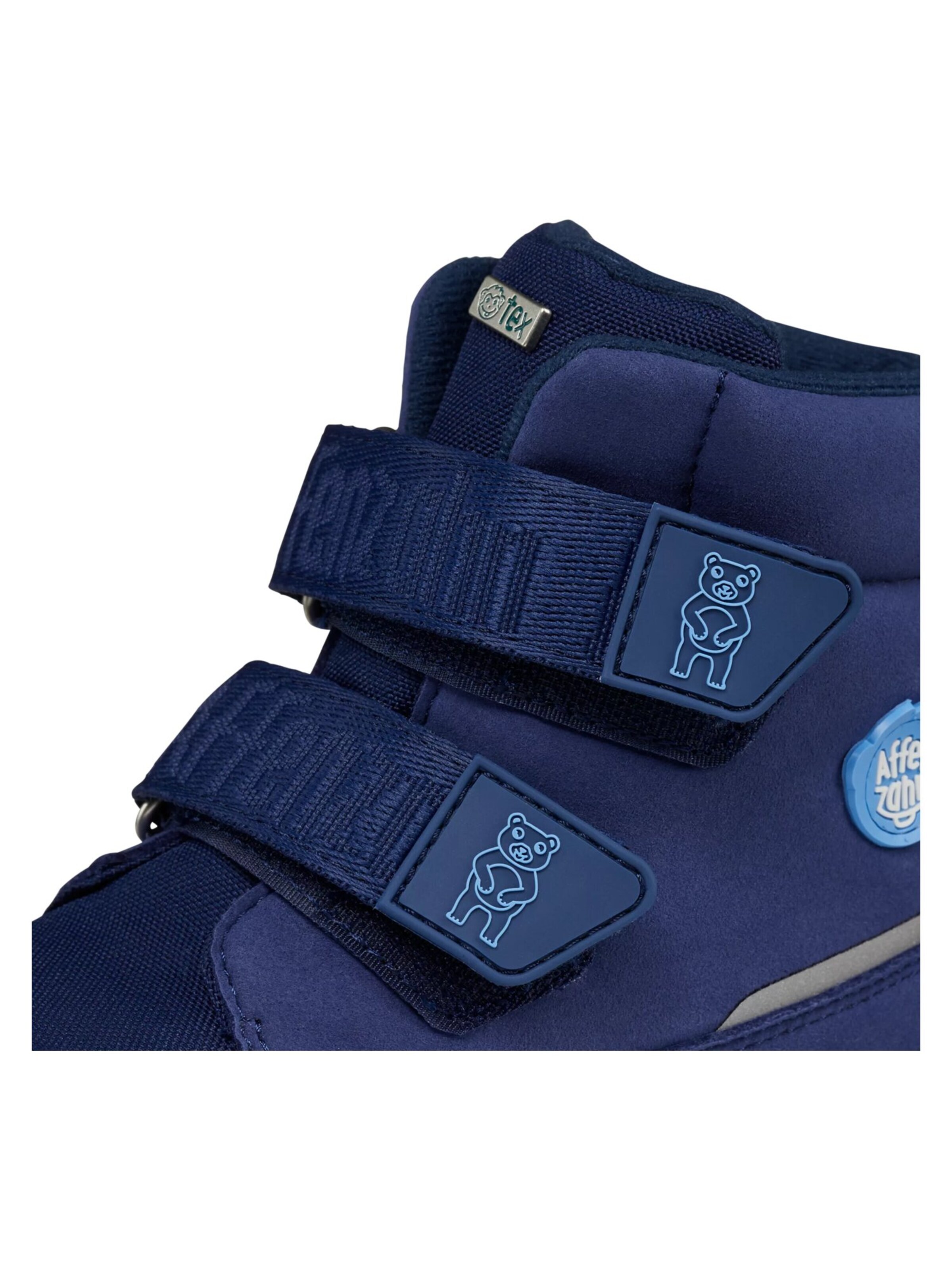 Affenzahn Boots 'Vegan Comfy Vegan Comfy' in Blue: front