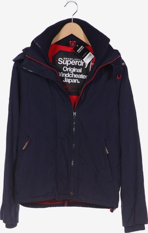 Superdry Jacket & Coat in S in Blue: front
