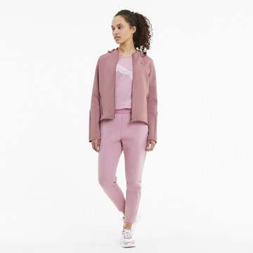 PUMA Sportsweatjacke in Pink