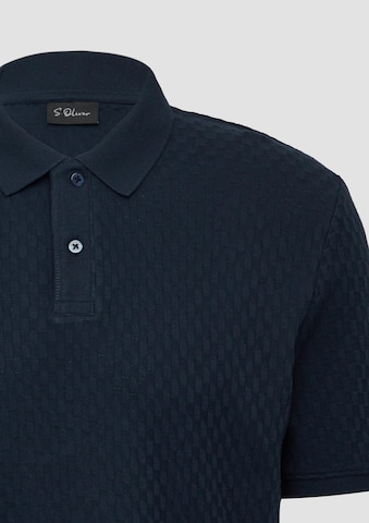s.Oliver BLACK LABEL Футболка в Синий