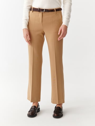 TATUUM Regular Trousers 'LAURANIA' in Beige: front