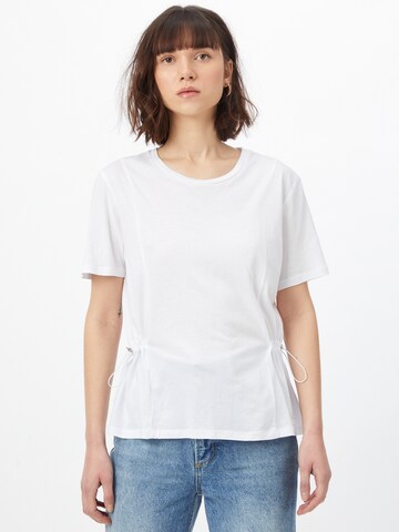 Herrlicher Shirt 'Jorja' in Wit: voorkant