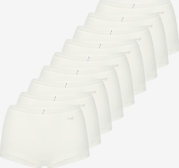 SLOGGI Boyshorts 'GO Crush' in White: front