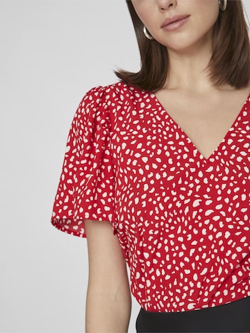 VILA Shirt in Rood