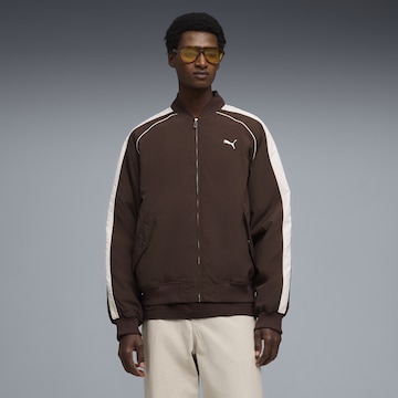 PUMA Between-Season Jacket 'T7' in Brown: front